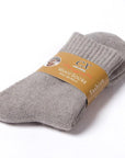 Winter Männer Thermosocken – Dicke Frottee-Socken aus Kaninchenwolle - Snooze Soles