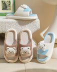 Süße Cartoon Bär Hausschuhe - Snooze Soles