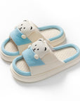 Süße Cartoon Bär Hausschuhe - Snooze Soles