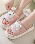 Süße Cartoon Bär Hausschuhe - Snooze Soles