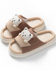 Süße Cartoon Bär Hausschuhe - Snooze Soles